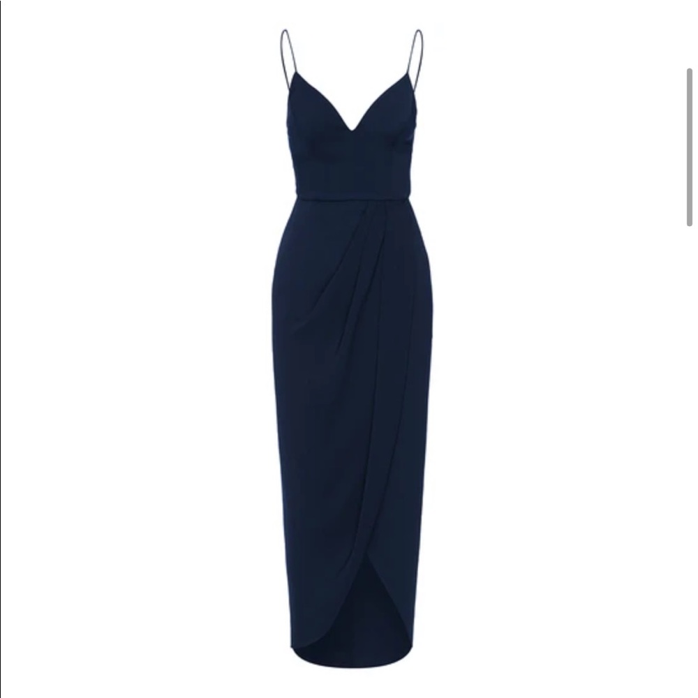 Shona Joy Core Cocktail Dress - Navy